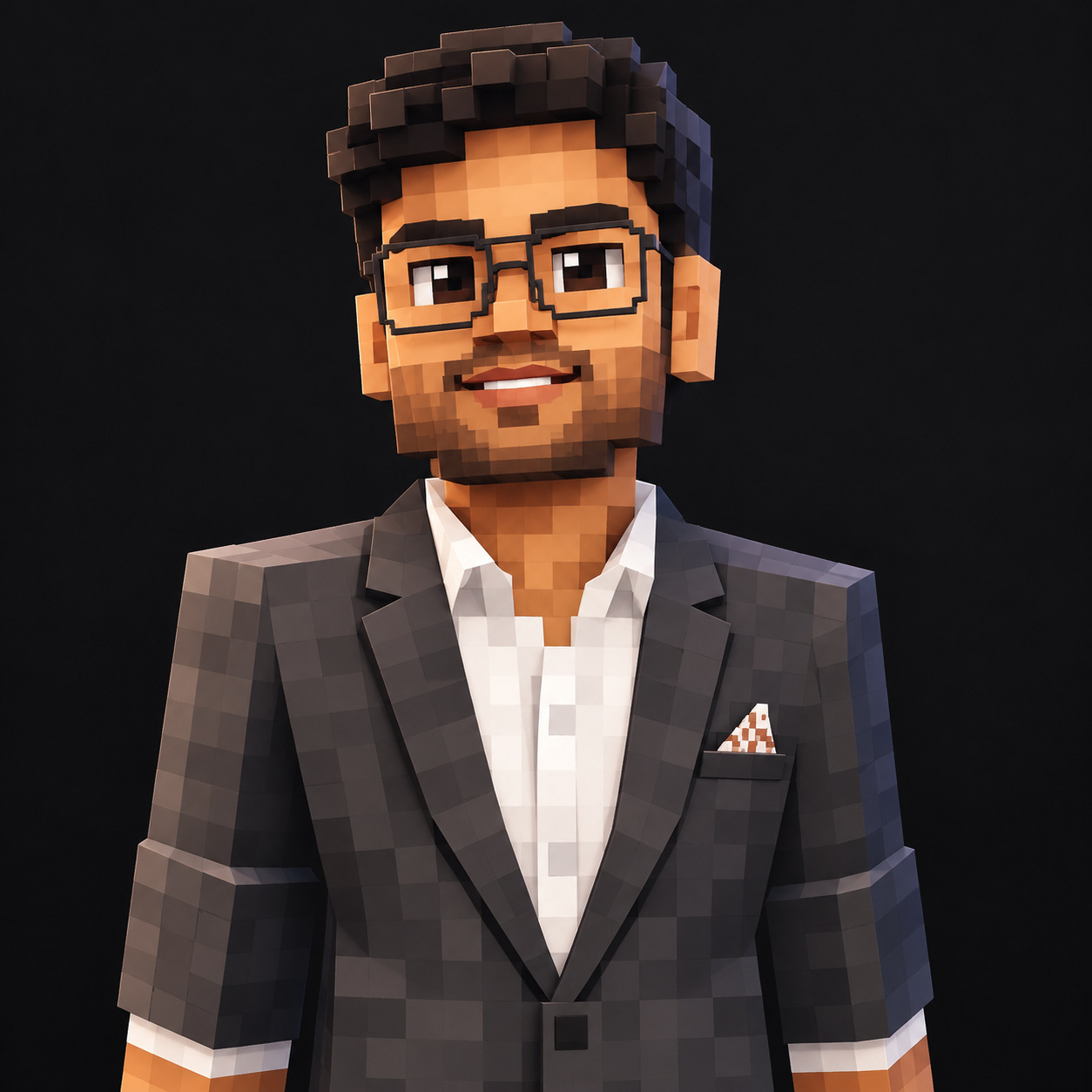 Pixel-art portrait of Yash Srivastava